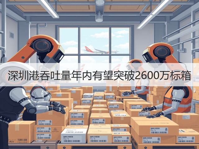 深圳港吞吐量年内有望突破2600万标箱(图3)