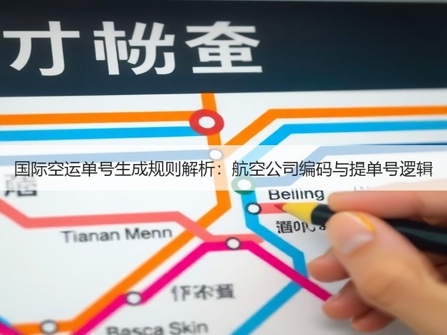 国际空运单号生成规则解析：航空公司编码与提单号逻辑(图1)