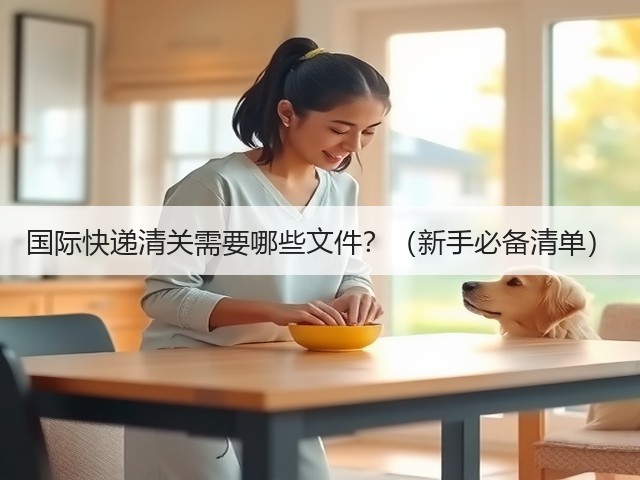 国际快递清关需要哪些文件?(新手必备清单)(图1) 国际快递清关需要哪些文件?(新手必备清单)(图1)