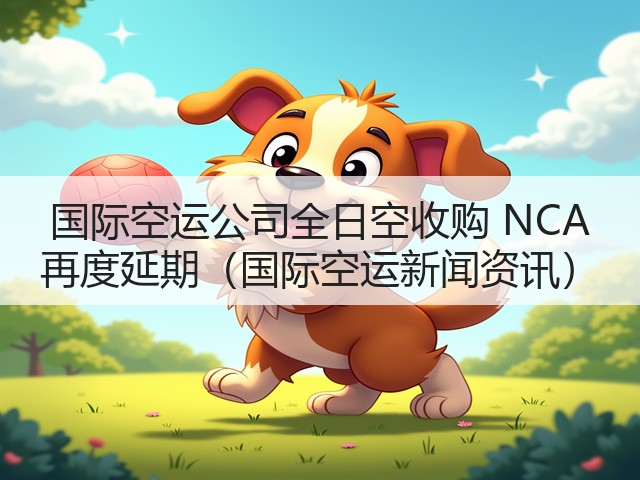 国际空运公司全日空收购 NCA 再度延期（国际空运新闻资讯）(图3)