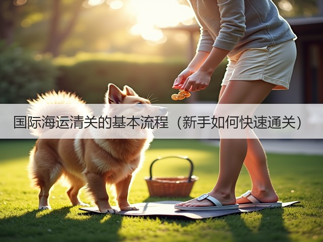 国际海运清关的基本流程(新手如何快速通关)(图1) 国际海运清关的基本流程(新手如何快速通关)(图1)