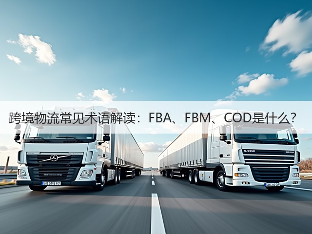 跨境物流常见术语解读:FBA、FBM、COD是什么?(图3) 跨境物流常见术语解读:FBA、FBM、COD是什么?(图3)