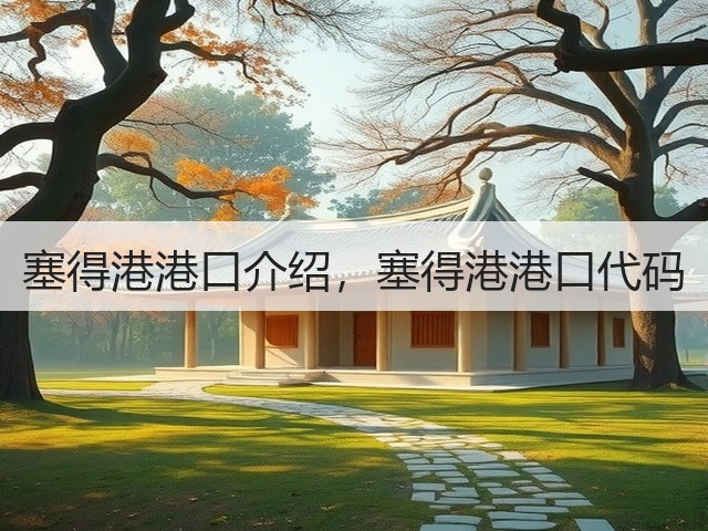 塞得港港口介绍，塞得港港口代码(图2)