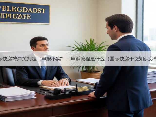 国际快递被海关判定“申报不实”，申诉流程是什么（国际快递干货知识分享）(图1)