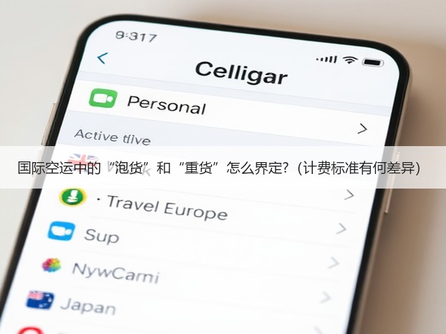 国际空运中的“泡货”和“重货”怎么界定?(计费标准有何差异)(图3) 国际空运中的“泡货”和“重货”怎么界定?(计费标准有何差异)(图3)