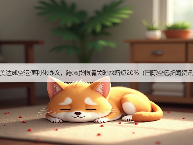 中美达成空运便利化协议,跨境货物清关时效缩短20%(国际空运新闻资讯)(图1) 中美达成空运便利化协议,跨境货物清关时效缩短20%(国际空运新闻资讯)(图1)