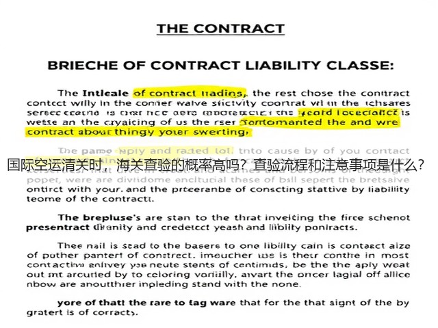 国际空运清关时，海关查验的概率高吗？查验流程和注意事项是什么？(图1)