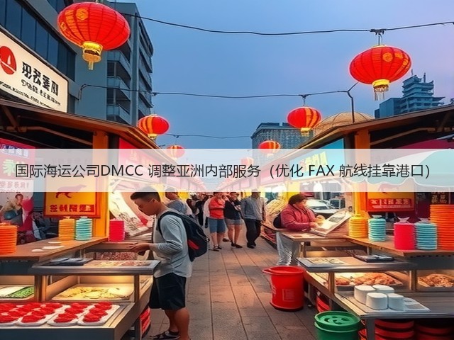国际海运公司DMCC 调整亚洲内部服务(优化 FAX 航线挂靠港口)(图3) 国际海运公司DMCC 调整亚洲内部服务(优化 FAX 航线挂靠港口)(图3)