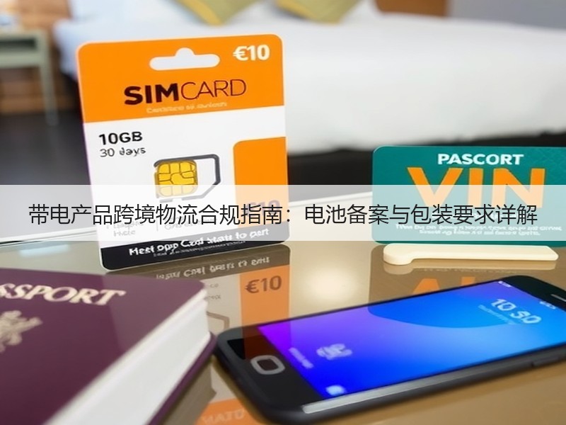 带电产品跨境物流合规指南：电池备案与包装要求详解