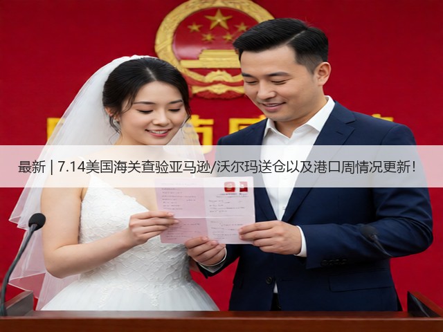最新 | 7.14美国海关查验亚马逊/沃尔玛送仓以及港口周情况更新！(图1)