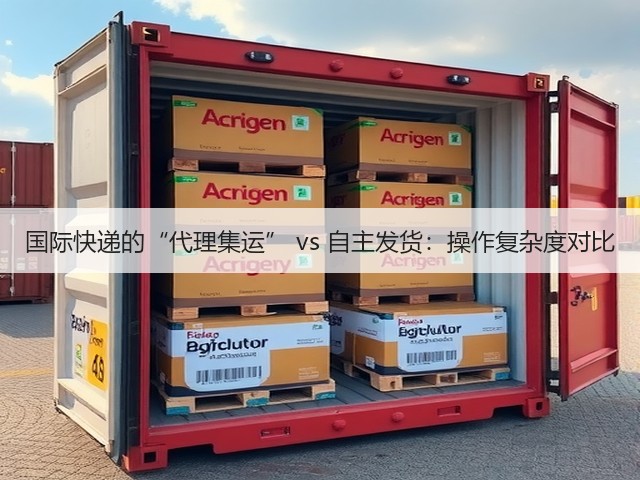 国际快递的“代理集运” vs 自主发货：操作复杂度对比(图1)