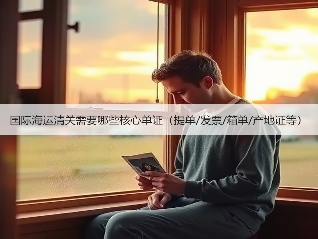 国际海运清关需要哪些核心单证(提单/发票/箱单/产地证等)(图3) 国际海运清关需要哪些核心单证(提单/发票/箱单/产地证等)(图3)