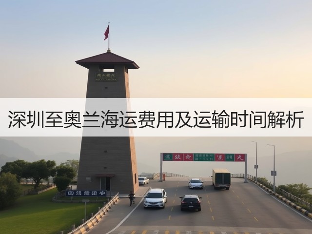 深圳至奥兰海运费用及运输时间解析(图1)