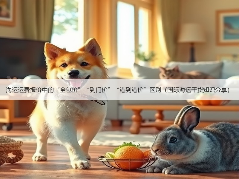海运运费报价中的“全包价”“到门价”“港到港价”区别（国际海运干货知识分享）