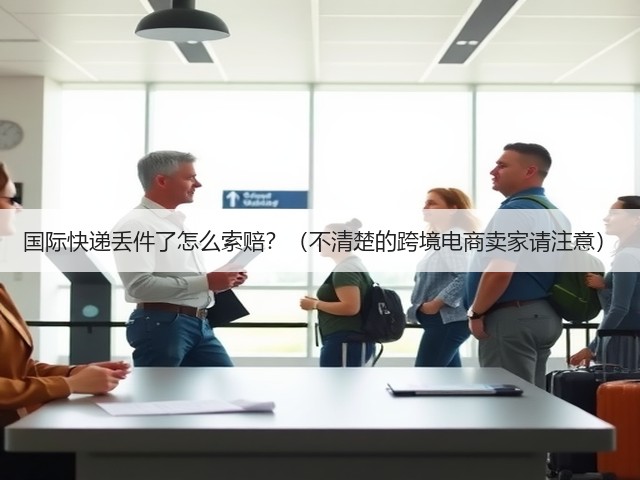 国际快递丢件了怎么索赔？（不清楚的跨境电商卖家请注意）(图1)