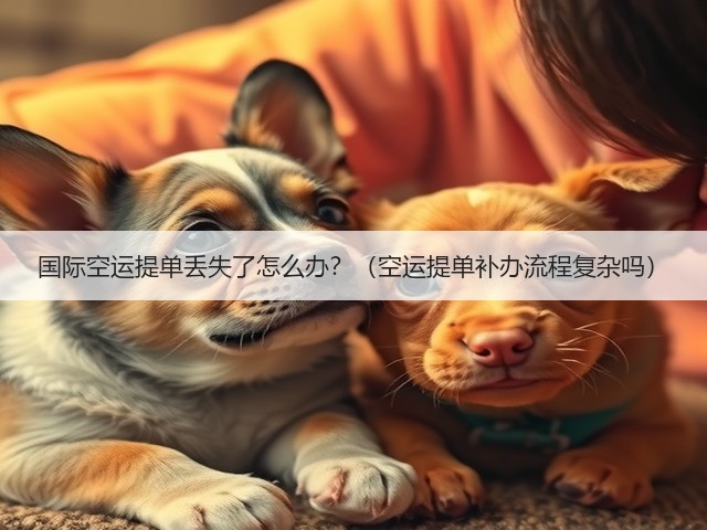 国际空运提单丢失了怎么办？（空运提单补办流程复杂吗）(图2)
