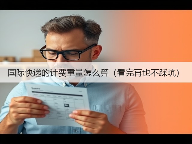 国际快递的计费重量怎么算(看完再也不踩坑)(图1) 国际快递的计费重量怎么算(看完再也不踩坑)(图1)