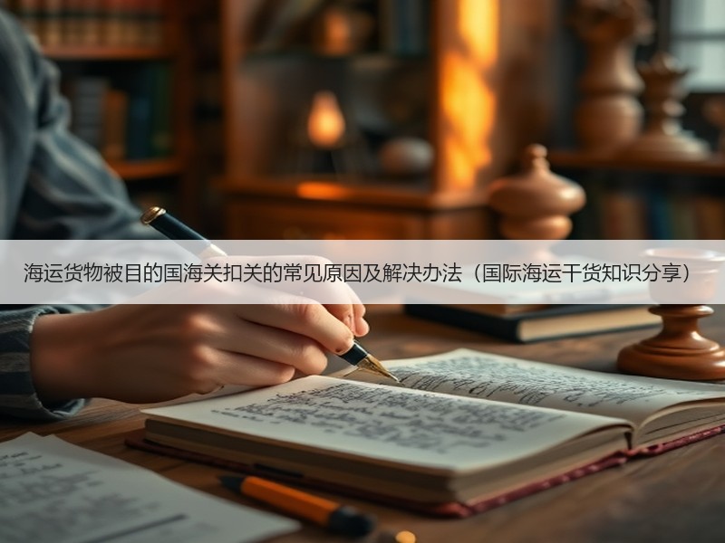 海运货物被目的国海关扣关的常见原因及解决办法（国际海运干货知识分享）