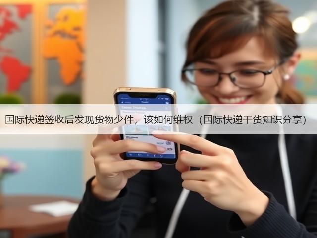 国际快递签收后发现货物少件，该如何维权（国际快递干货知识分享）(图2)