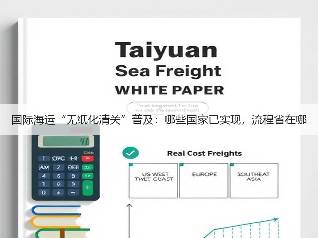 国际海运“无纸化清关”普及：哪些国家已实现，流程省在哪(图3)