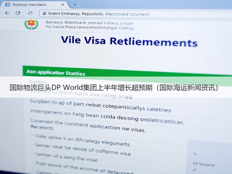 国际物流巨头DP World集团上半年增长超预期(国际海运新闻资讯) 国际物流巨头DP World集团上半年增长超预期(国际海运新闻资讯)