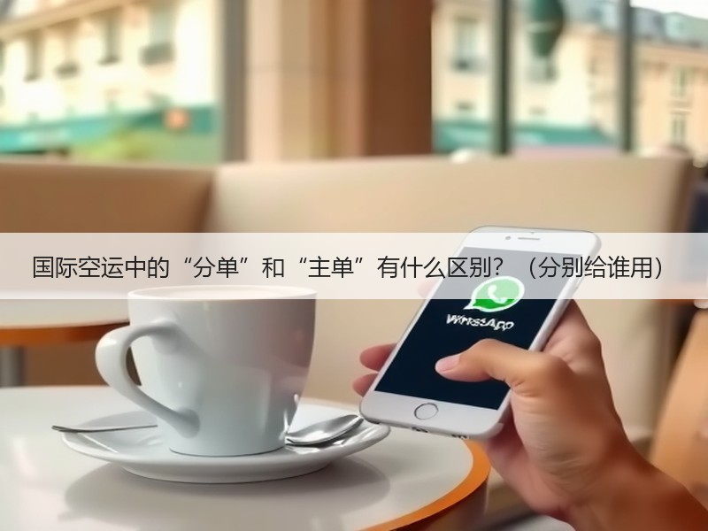 国际空运中的“分单”和“主单”有什么区别?(分别给谁用) 国际空运中的“分单”和“主单”有什么区别?(分别给谁用)