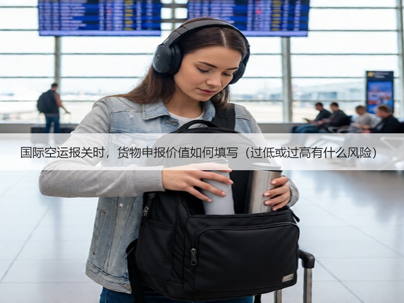 国际空运报关时，货物申报价值如何填写（过低或过高有什么风险）