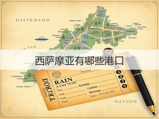 西萨摩亚有哪些港口(图3) 西萨摩亚有哪些港口(图3)