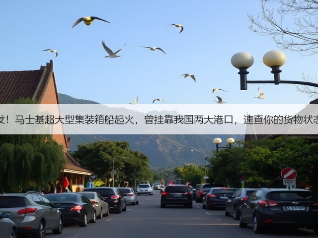 突发！马士基超大型集装箱船起火，曾挂靠我国两大港口，速查你的货物状态！(图2)