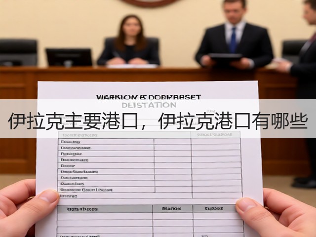 伊拉克主要港口，伊拉克港口有哪些(图1)