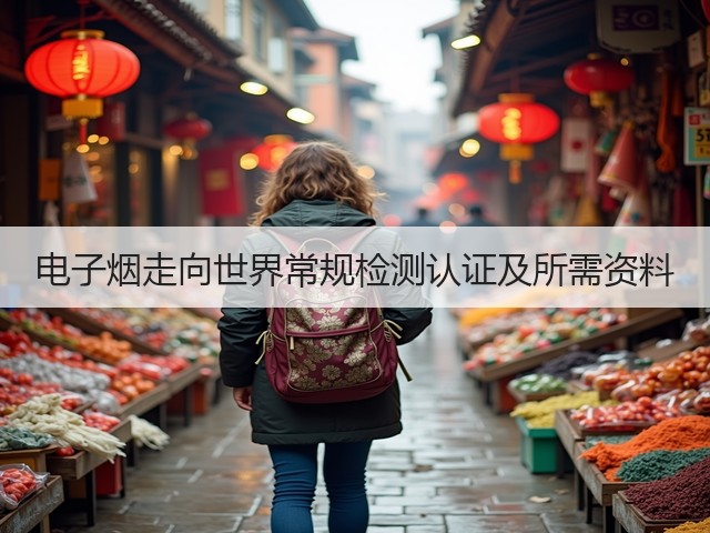 电子烟走向世界常规检测认证及所需资料(图1)