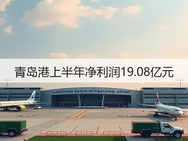 青岛港上半年净利润19.08亿元(图3)