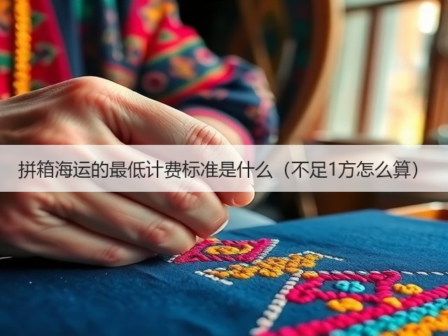 拼箱海运的最低计费标准是什么(不足1方怎么算)(图1) 拼箱海运的最低计费标准是什么(不足1方怎么算)(图1)