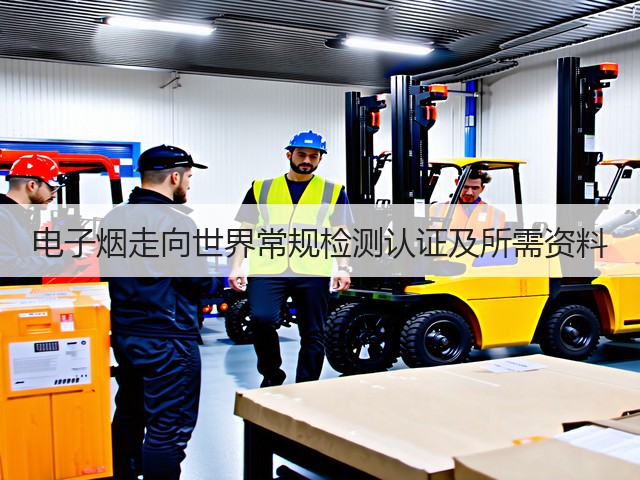 电子烟走向世界常规检测认证及所需资料(图3)