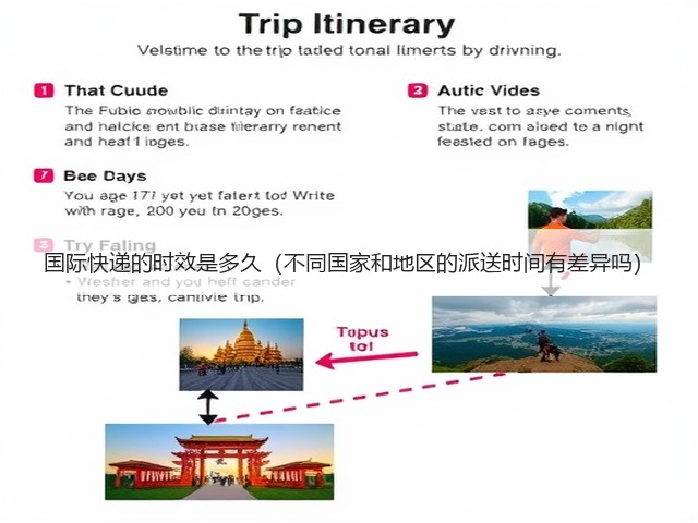 国际快递的时效是多久(不同国家和地区的派送时间有差异吗)(图2) 国际快递的时效是多久(不同国家和地区的派送时间有差异吗)(图2)