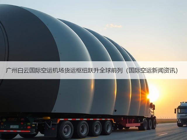 广州白云国际空运机场货运枢纽跃升全球前列(国际空运新闻资讯)(图1) 广州白云国际空运机场货运枢纽跃升全球前列(国际空运新闻资讯)(图1)